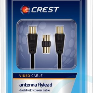 Crest BPC171B Antenna Dualshield Coaxial Cable 1.5m