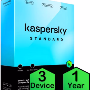 Kaspersky Standard Physical Card 3 Device 1 Account 1 Year