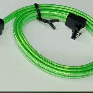 GREEN SATA 3.0 III SATA3 7 PIN Data Cable 6Gb/s Right Angle Cables, Length 65cm SC-CBLSATA65CM-GN