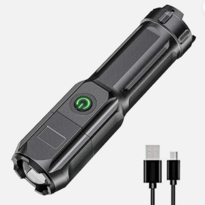 USB Rechargeable 990000LM CREE LED Tactical Flashlight Torch Zoomable