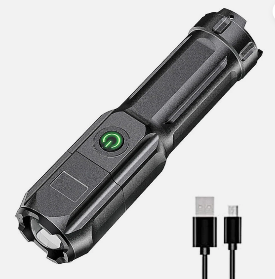 USB Rechargeable 990000LM CREE LED Tactical Flashlight Torch Zoomable