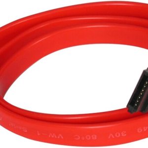 Serial ATA SATA 2.0 Data Cable 50cm 7 pins to 7 pins Straight - Red (3-PACK)